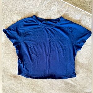 Fashion Nova Casual Blue Women's crop Top